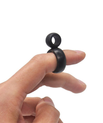 Ebony wood ring