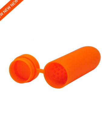 Orange Silicone hand grinder