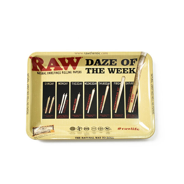 RAW Daze of the Week Rolling Tray