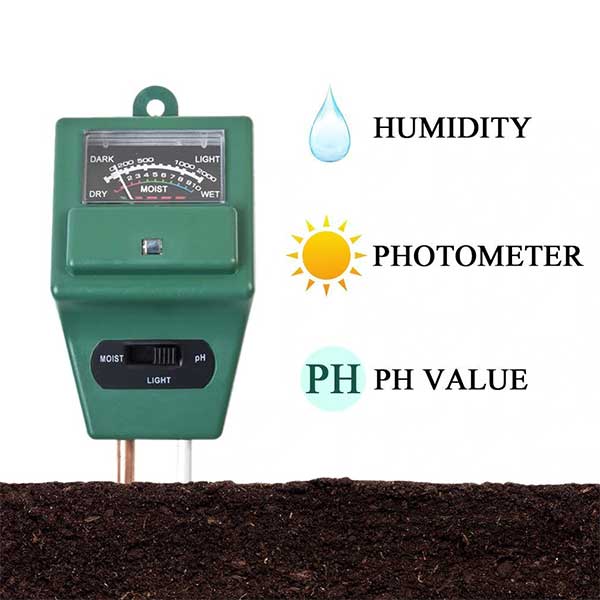 Moisture & PH Meter