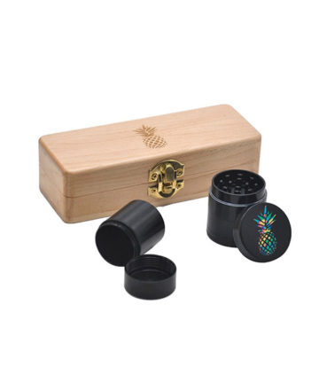 Pineapple case grinder and storage