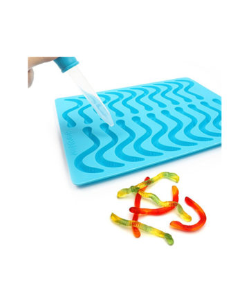 Gummy worm moulds
