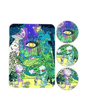 Alien silicone mat