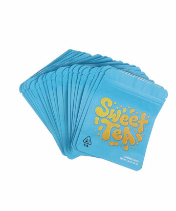 Sweet tea ziplock bag