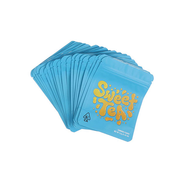 Sweet tea ziplock bag