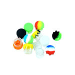Glass Jar with Silicone Lid