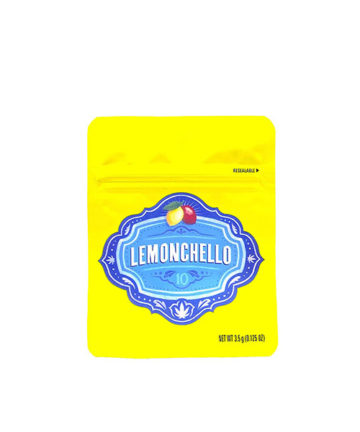 Lemonchello ziplock bag