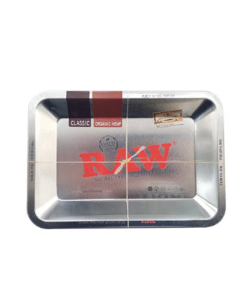 Silver raw rolling tray