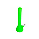 Green silicone bong