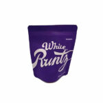 white Runtz ziplock bag