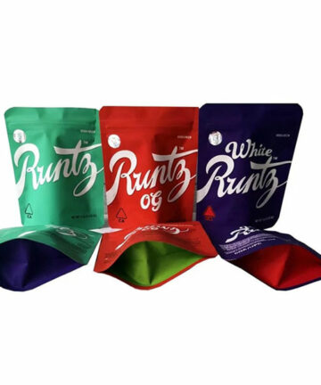 Runtz ziplock bag