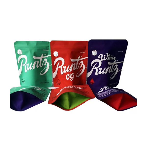 Runtz ziplock bag