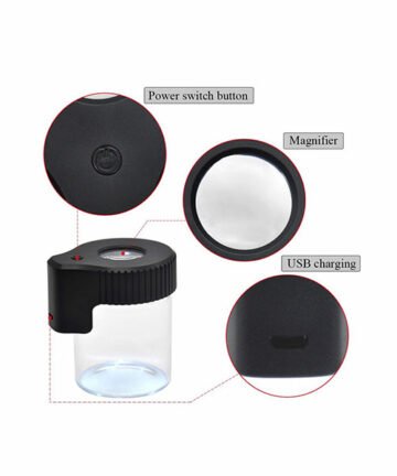 Magnifying Stash Jar