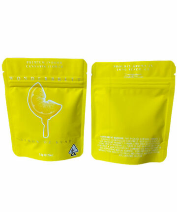 Lemon OZ Kush Ziplock Bag