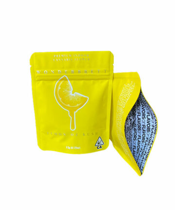 Lemon OZ Kush Ziplock Bag