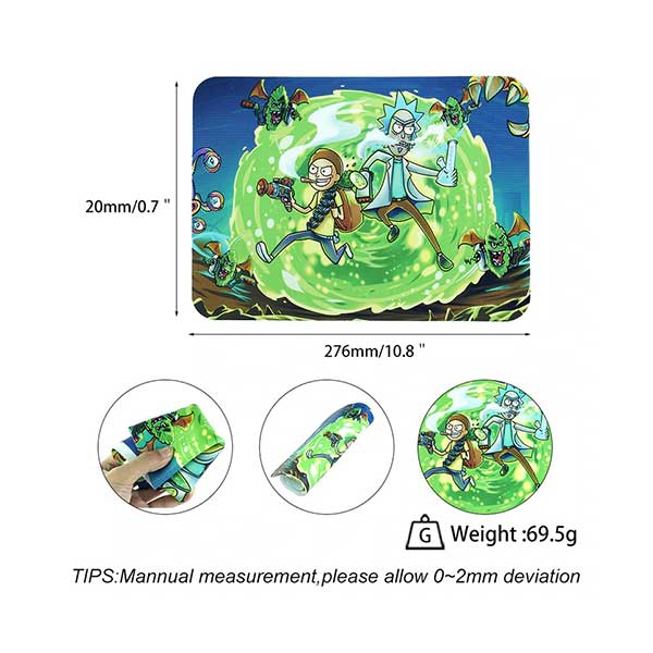 Rick & Morty Silicone Mat