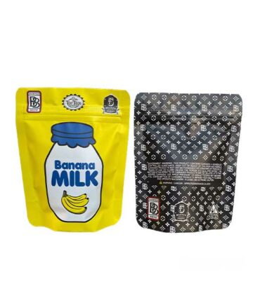 Banana Milk Mylar Bag